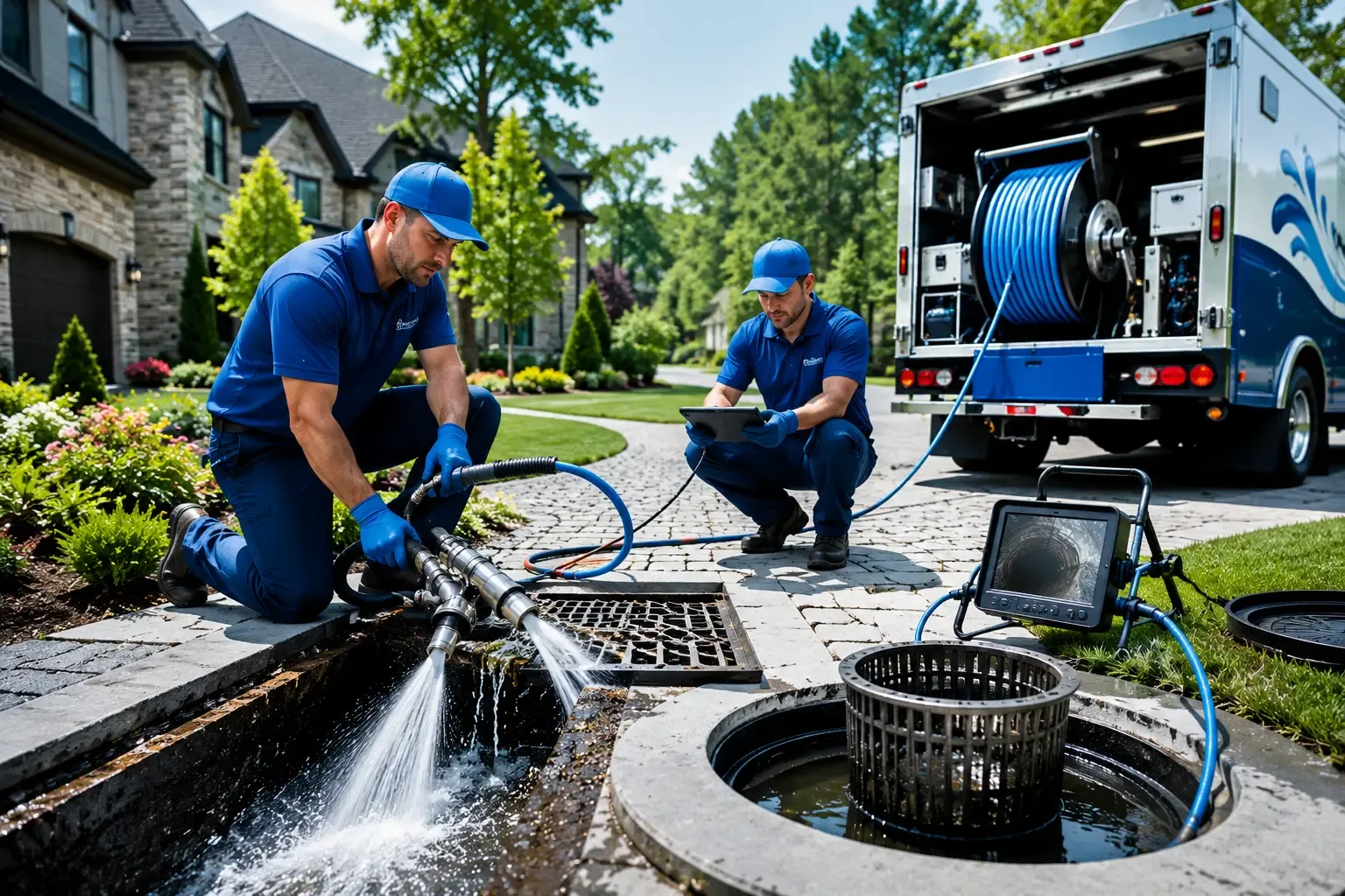 Local outdoor drain cleaning professionals in Amity, PA